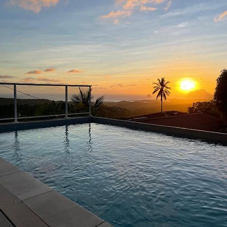 Les Villas Pameyaque 2 F2 Avec 1 Piscine Et 1 F3 Avec 1 Piscine, Superbe Vue Sur La Mer Rivière-Salée Kültér fotó