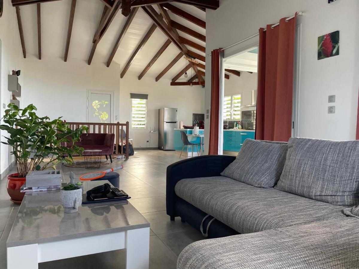 Les Villas Pameyaque 2 F2 Avec 1 Piscine Et 1 F3 Avec 1 Piscine, Superbe Vue Sur La Mer Rivière-Salée Kültér fotó