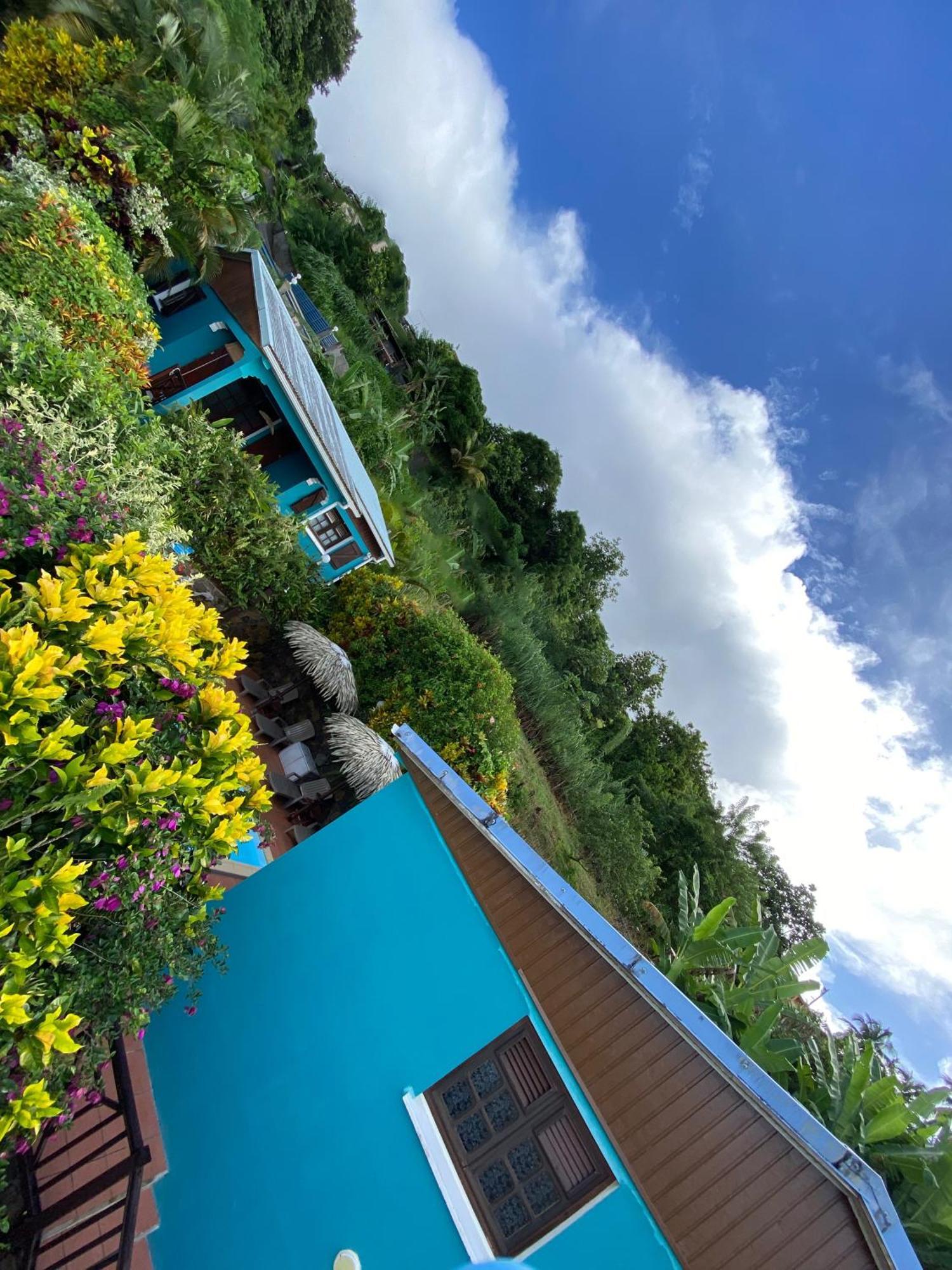 Les Villas Pameyaque 2 F2 Avec 1 Piscine Et 1 F3 Avec 1 Piscine, Superbe Vue Sur La Mer Rivière-Salée Kültér fotó