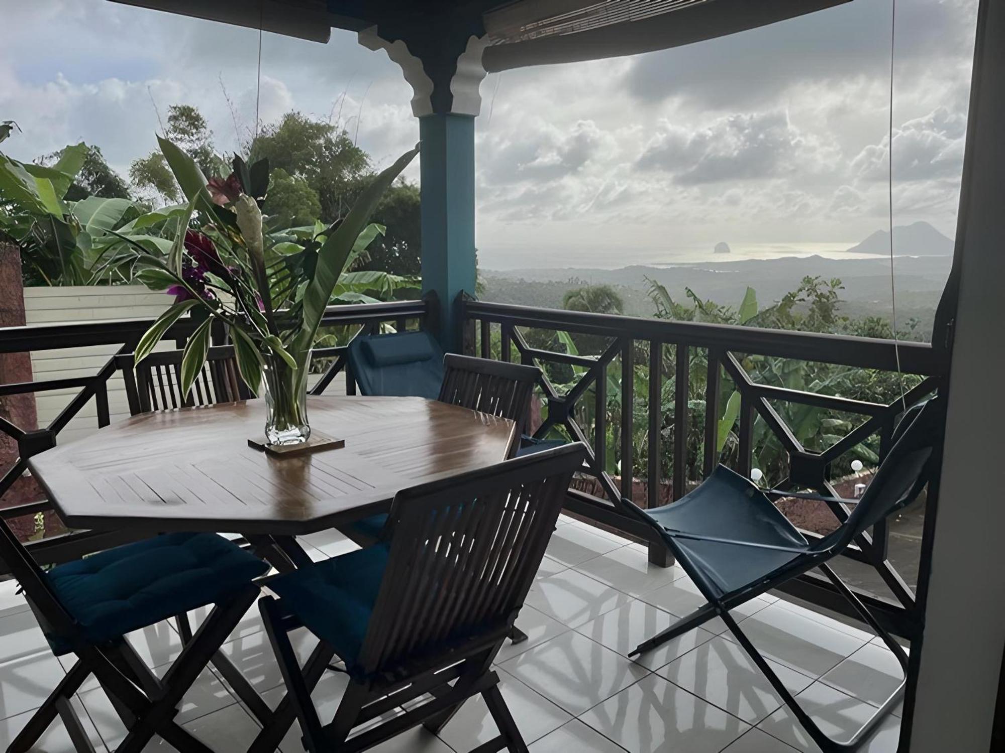 Les Villas Pameyaque 2 F2 Avec 1 Piscine Et 1 F3 Avec 1 Piscine, Superbe Vue Sur La Mer Rivière-Salée Kültér fotó