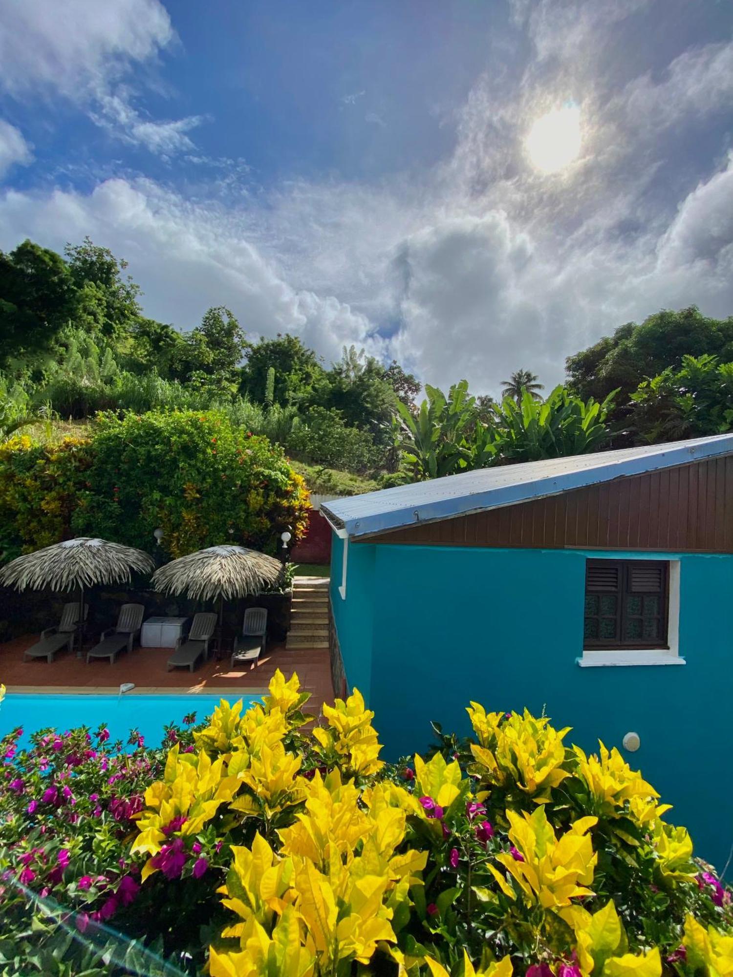 Les Villas Pameyaque 2 F2 Avec 1 Piscine Et 1 F3 Avec 1 Piscine, Superbe Vue Sur La Mer Rivière-Salée Kültér fotó