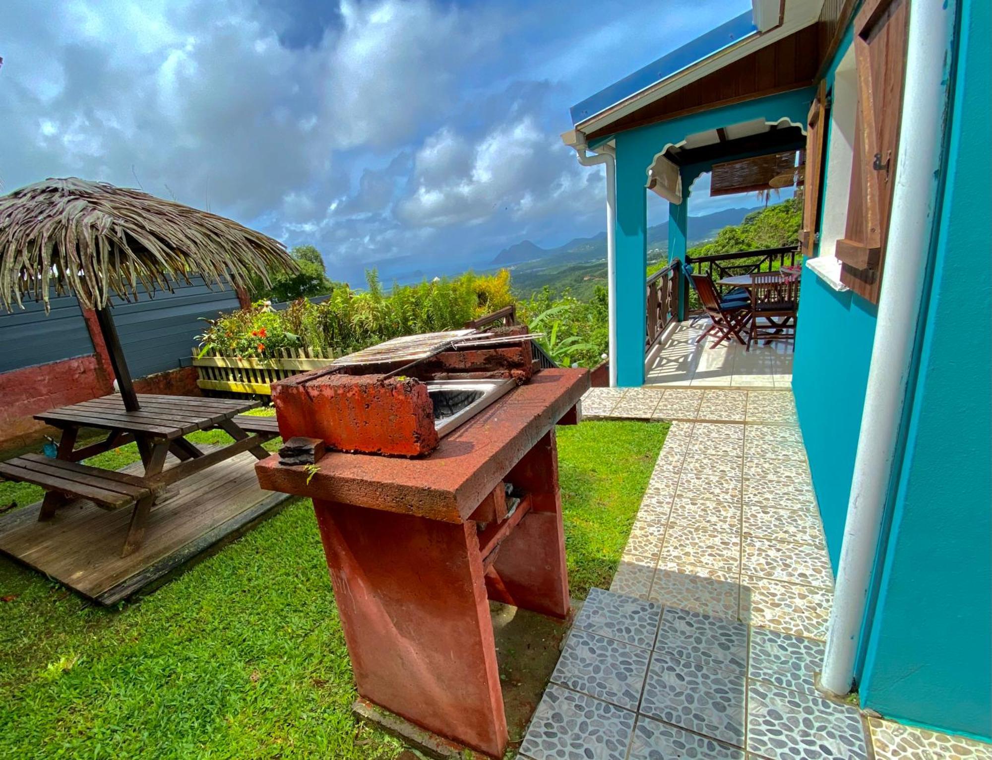 Les Villas Pameyaque 2 F2 Avec 1 Piscine Et 1 F3 Avec 1 Piscine, Superbe Vue Sur La Mer Rivière-Salée Kültér fotó