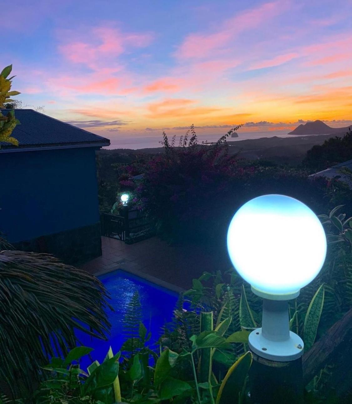 Les Villas Pameyaque 2 F2 Avec 1 Piscine Et 1 F3 Avec 1 Piscine, Superbe Vue Sur La Mer Rivière-Salée Kültér fotó