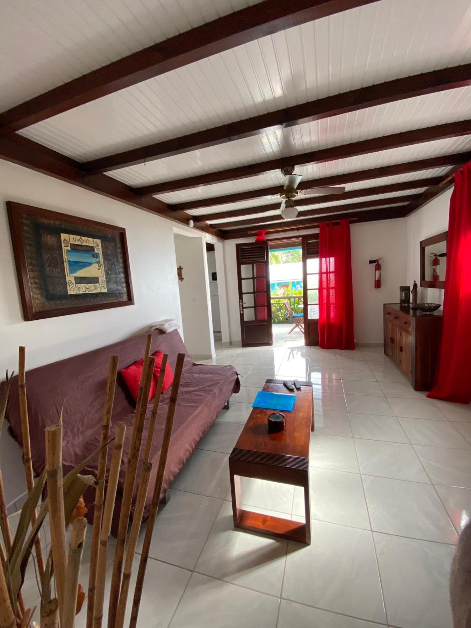 Les Villas Pameyaque 2 F2 Avec 1 Piscine Et 1 F3 Avec 1 Piscine, Superbe Vue Sur La Mer Rivière-Salée Kültér fotó
