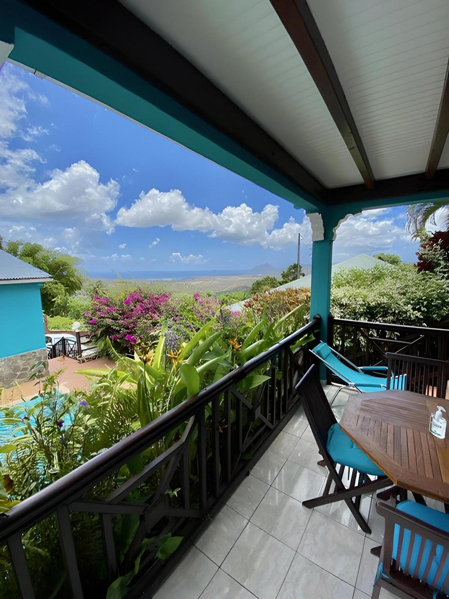Les Villas Pameyaque 2 F2 Avec 1 Piscine Et 1 F3 Avec 1 Piscine, Superbe Vue Sur La Mer Rivière-Salée Kültér fotó