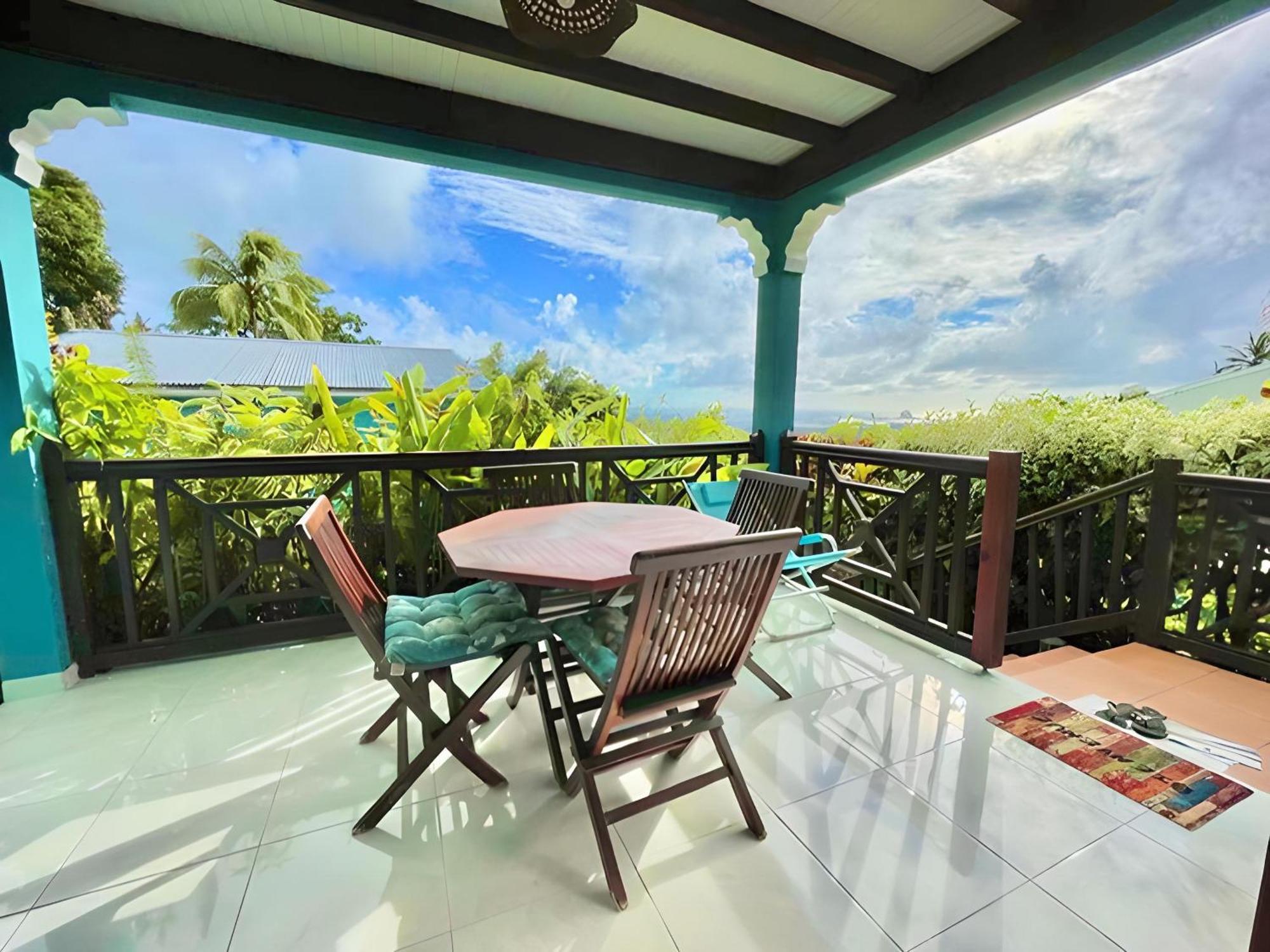 Les Villas Pameyaque 2 F2 Avec 1 Piscine Et 1 F3 Avec 1 Piscine, Superbe Vue Sur La Mer Rivière-Salée Kültér fotó