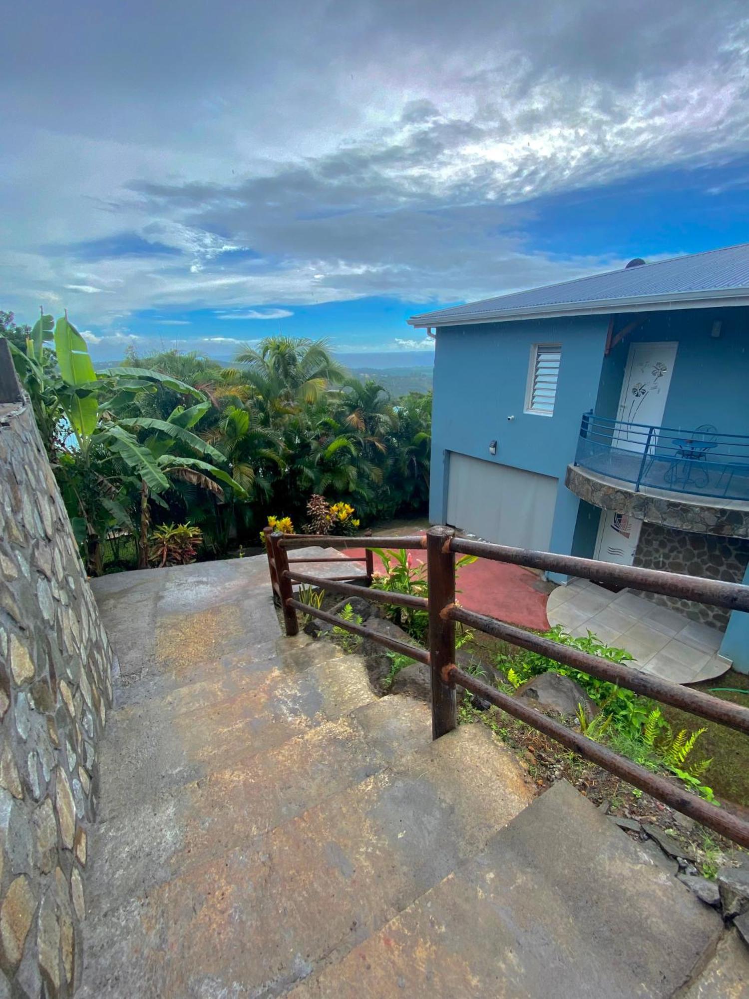 Les Villas Pameyaque 2 F2 Avec 1 Piscine Et 1 F3 Avec 1 Piscine, Superbe Vue Sur La Mer Rivière-Salée Kültér fotó