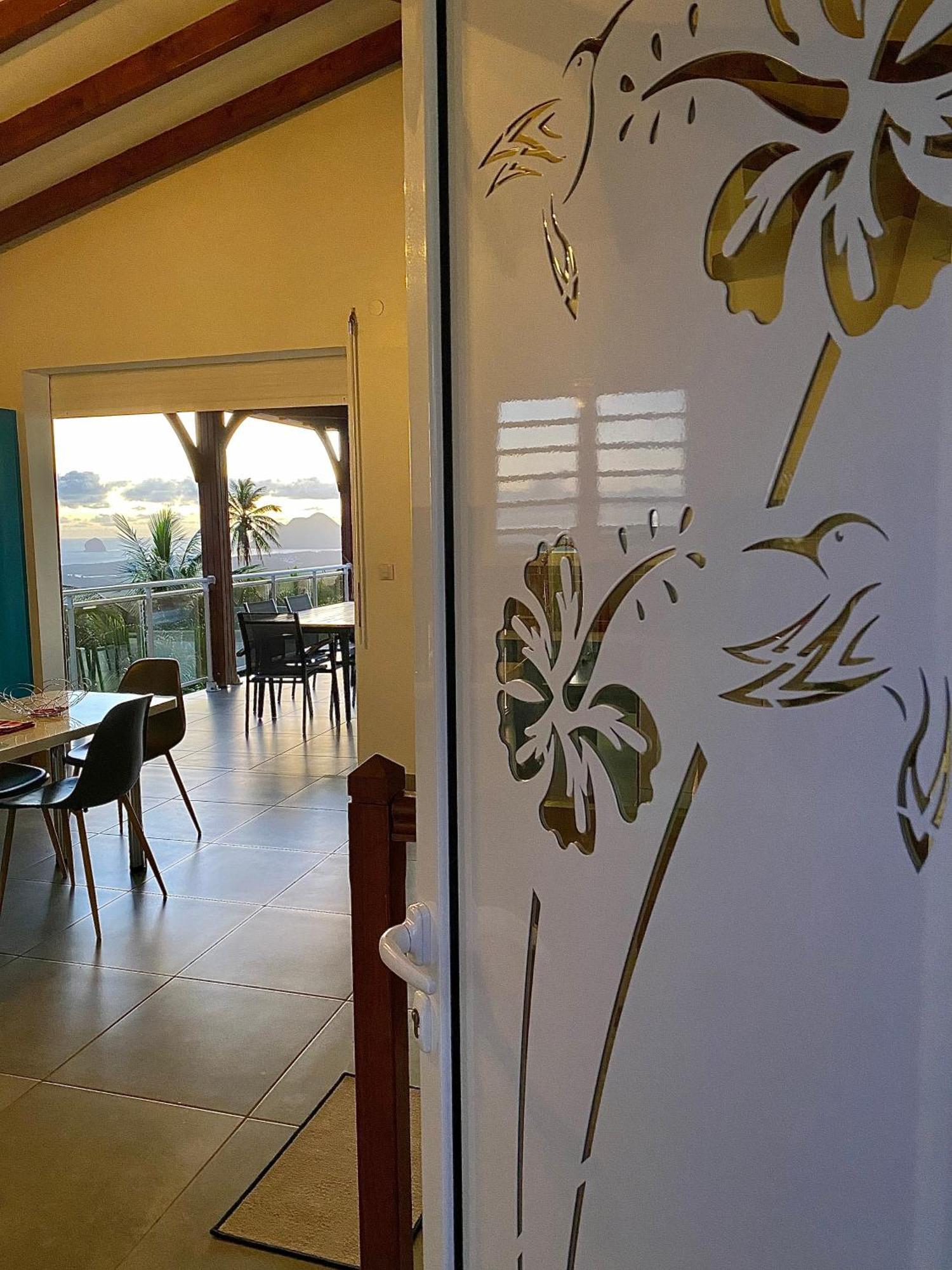 Les Villas Pameyaque 2 F2 Avec 1 Piscine Et 1 F3 Avec 1 Piscine, Superbe Vue Sur La Mer Rivière-Salée Kültér fotó