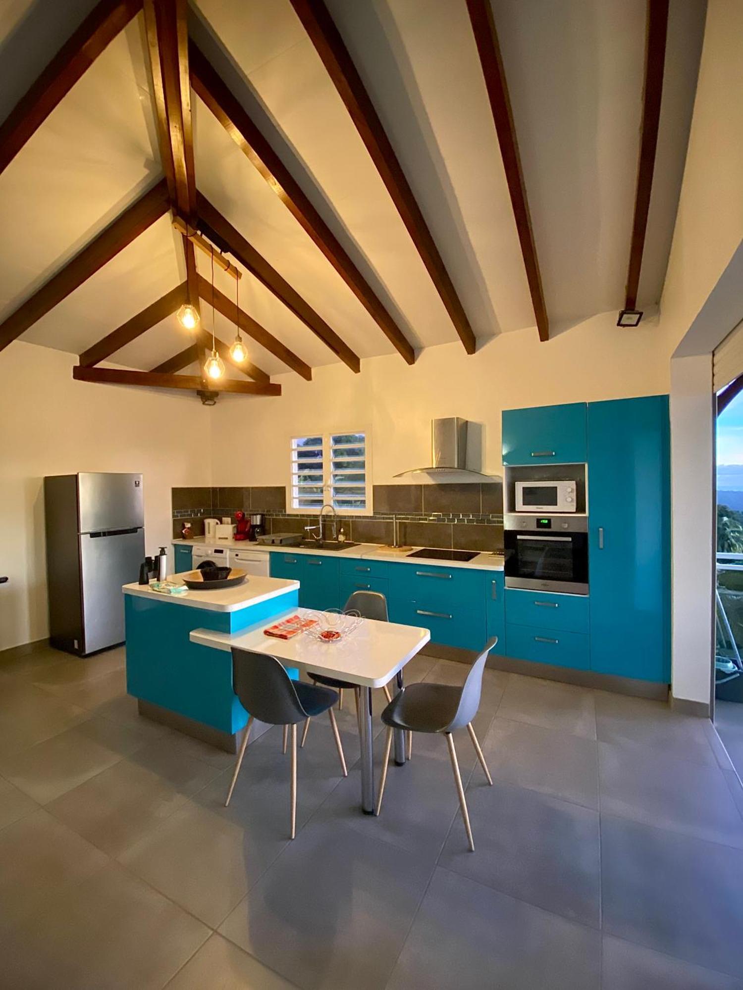 Les Villas Pameyaque 2 F2 Avec 1 Piscine Et 1 F3 Avec 1 Piscine, Superbe Vue Sur La Mer Rivière-Salée Kültér fotó