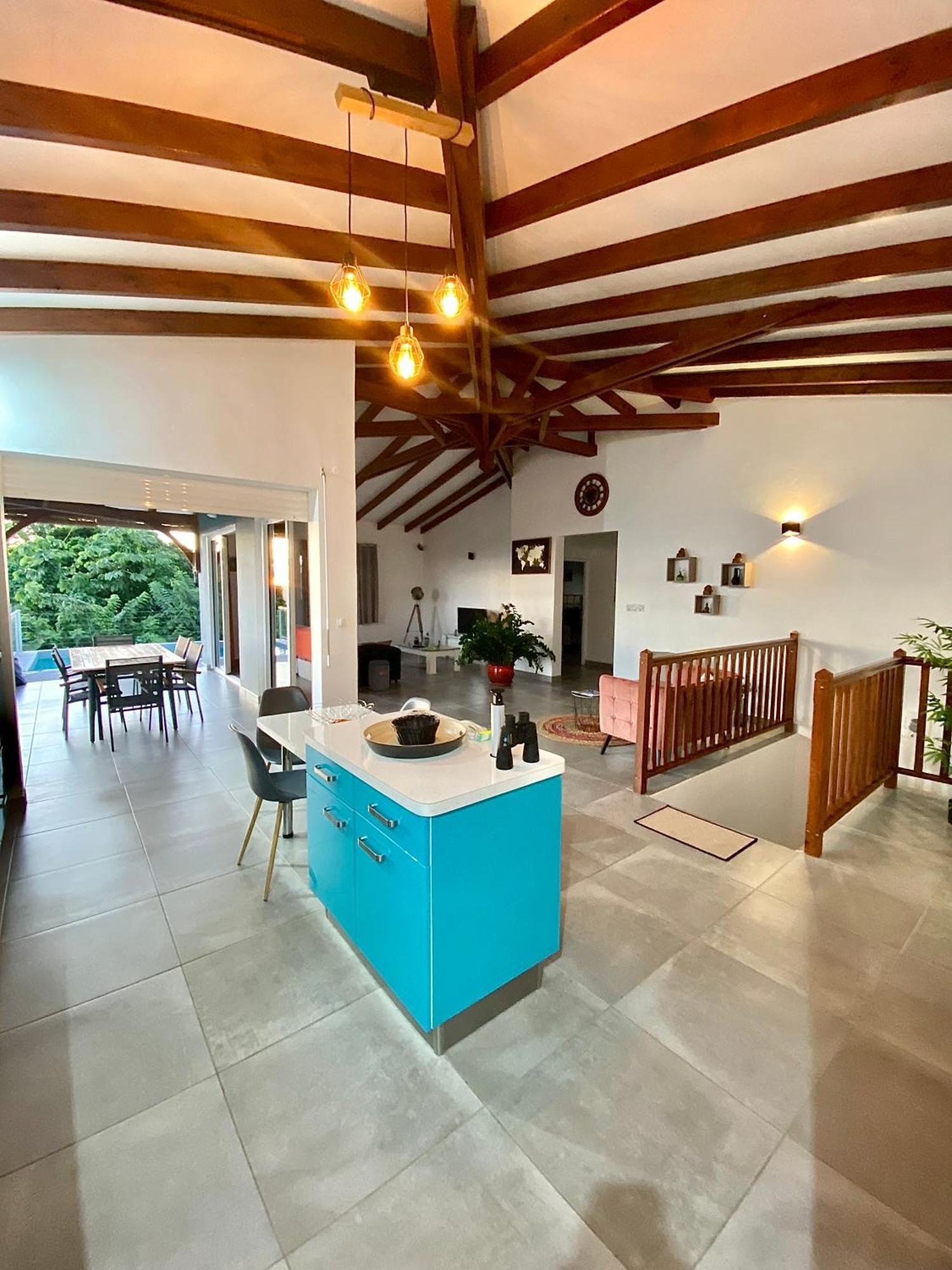 Les Villas Pameyaque 2 F2 Avec 1 Piscine Et 1 F3 Avec 1 Piscine, Superbe Vue Sur La Mer Rivière-Salée Kültér fotó