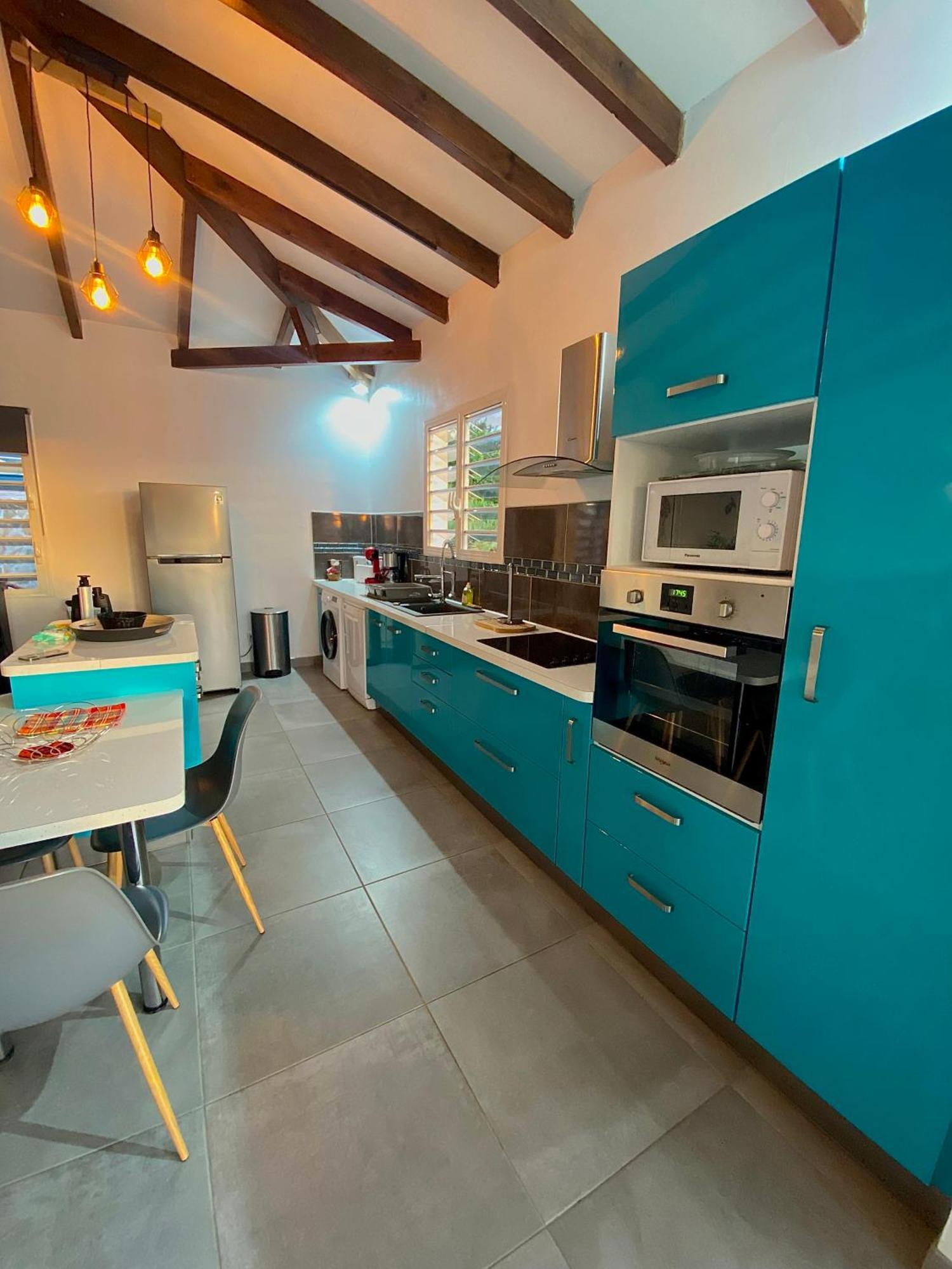 Les Villas Pameyaque 2 F2 Avec 1 Piscine Et 1 F3 Avec 1 Piscine, Superbe Vue Sur La Mer Rivière-Salée Kültér fotó